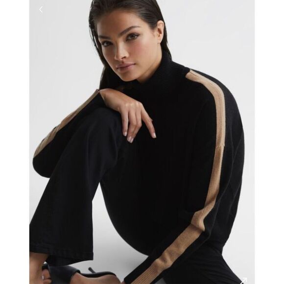 Reiss Nova Knitted Roll Neck Sweater - Picture 2 of 8